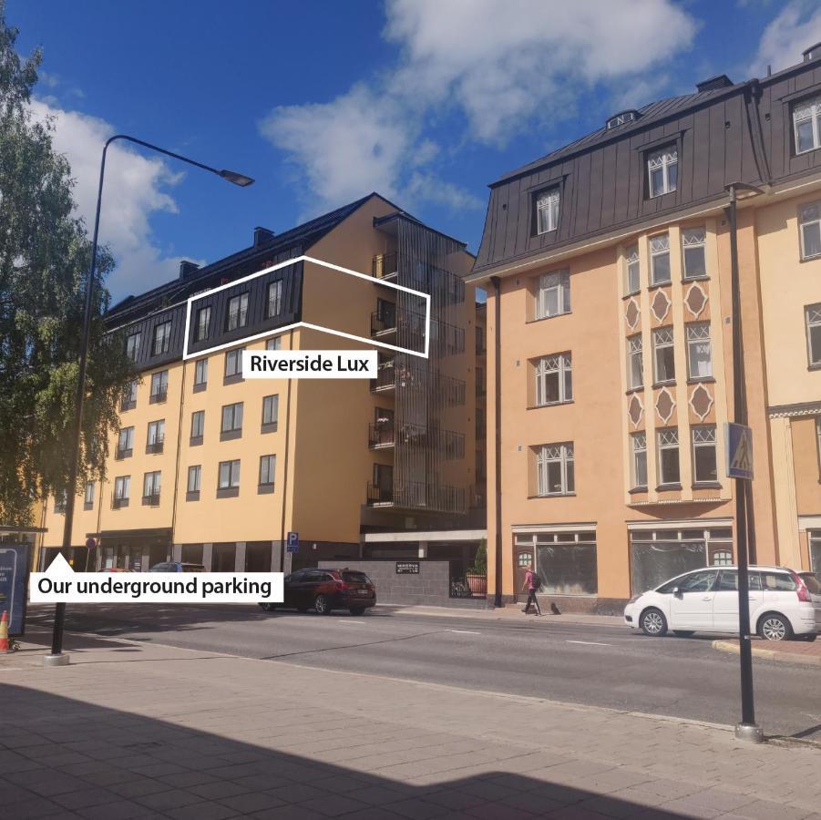 Riverside Lux With 2 Bedrooms, Car Park Garage And Sauna Turku Zewnętrze zdjęcie