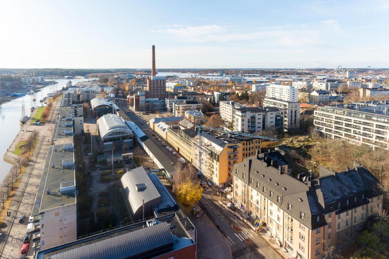 Riverside Lux With 2 Bedrooms, Car Park Garage And Sauna Turku Zewnętrze zdjęcie